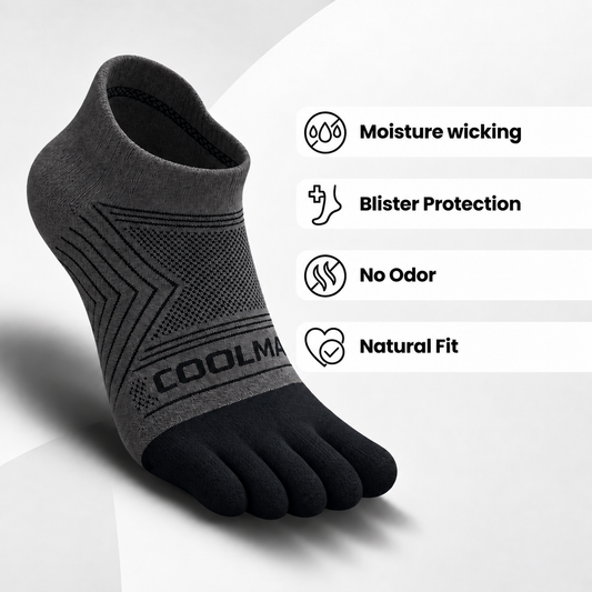 Veyro Performance Five-Toe Ankle Socks
